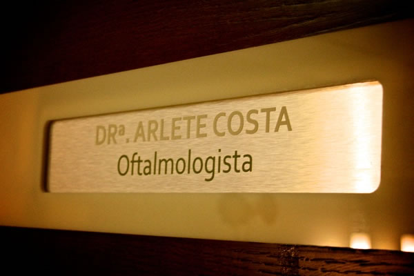 Entrada do Consultório da Dr.ª Arlete Costa